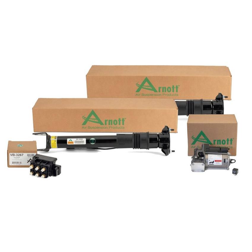 Mercedes Shock Absorber Kit - Rear (with Air Suspension Airmatic and ADS) 164320120480 - Arnott 3998665KIT